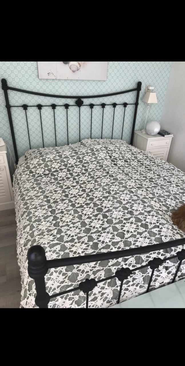 Mooie gehaakte sprei