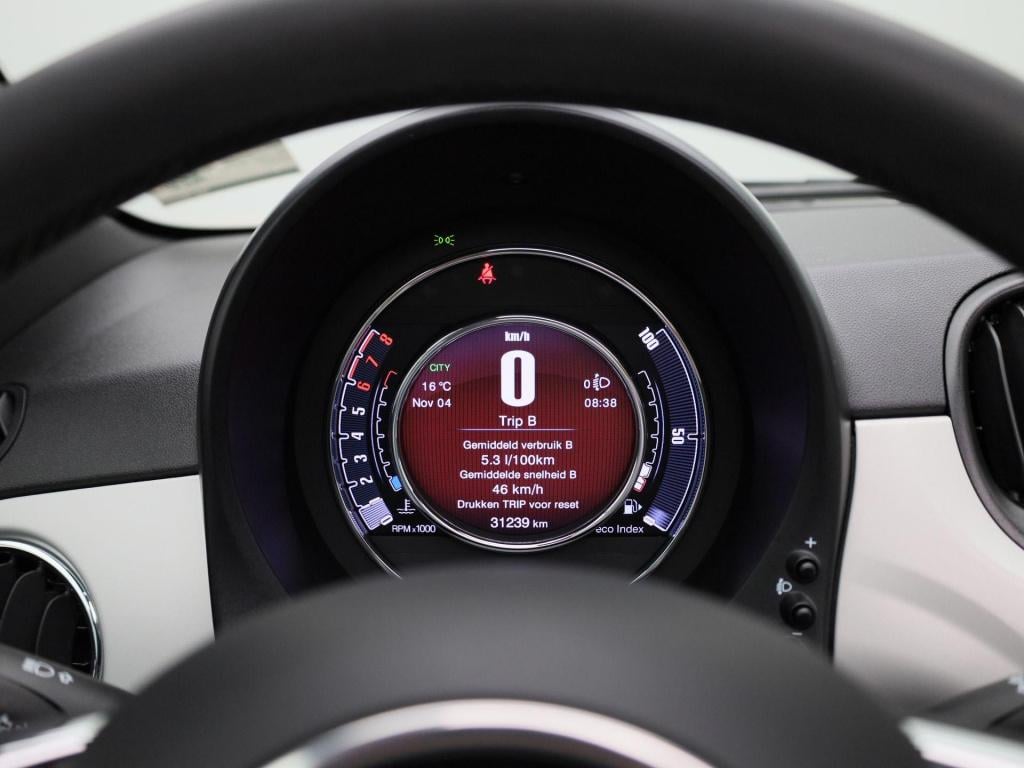 Fiat 500 C 1.0 hybrid star | cabrio | half-leder | navigatie | climate cont