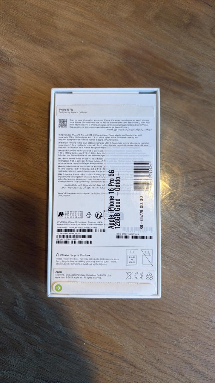Iphone 16 Pro 128 GB