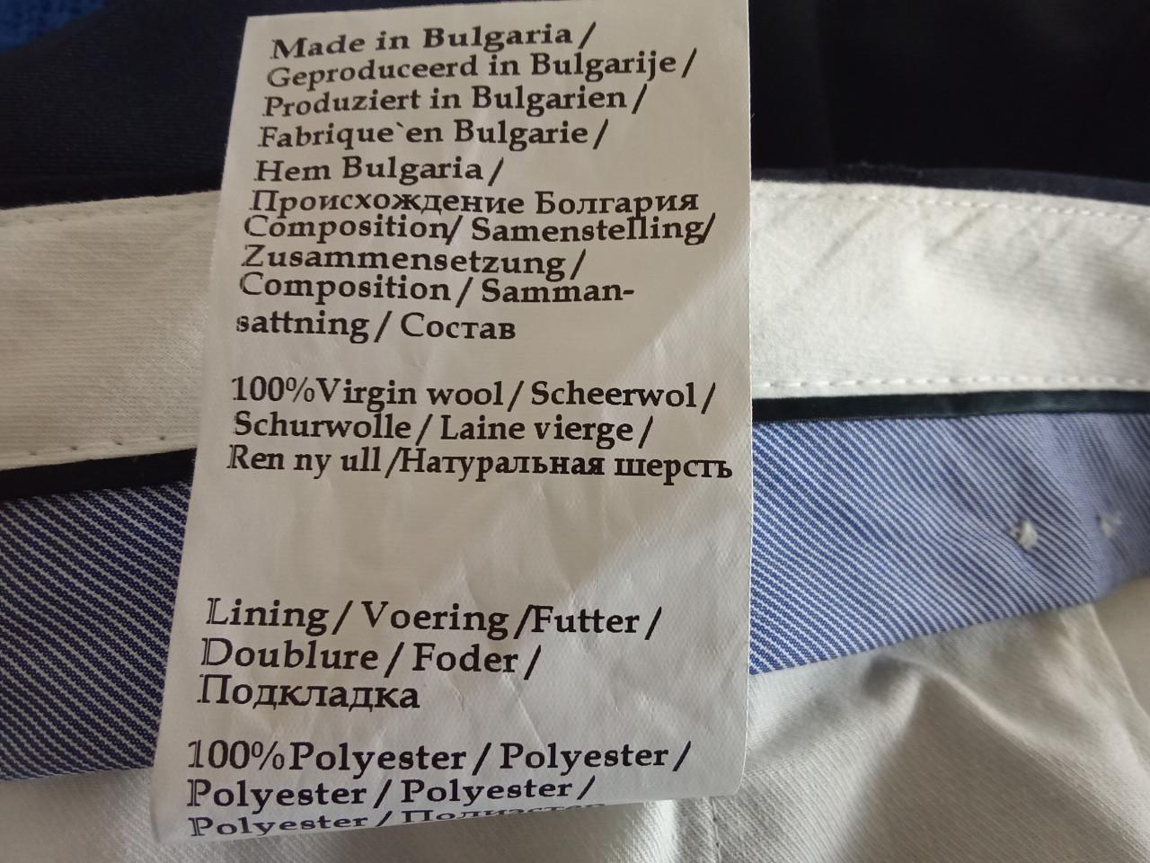 Prachtig blauw kostuum merk Van Gils  Tijdloos en stijlvol Maat 40L/110