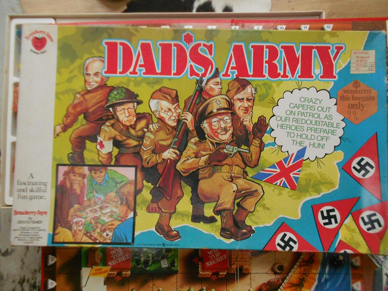Vintage bordspel Dad s army tweede wereldoorlog ww2 uit 1974