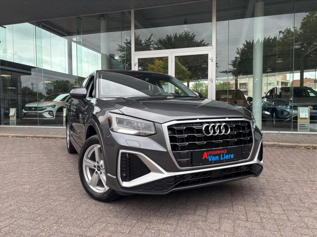 Audi Q2 35 tfsi 150pk s tronic s- edition| navigatie|leder|camera|elek klep