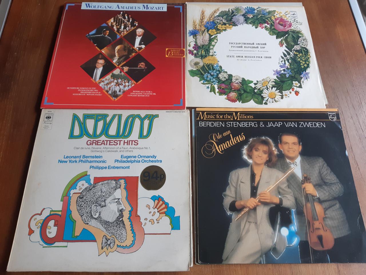 12 Klassieke lp's voor 12 euro