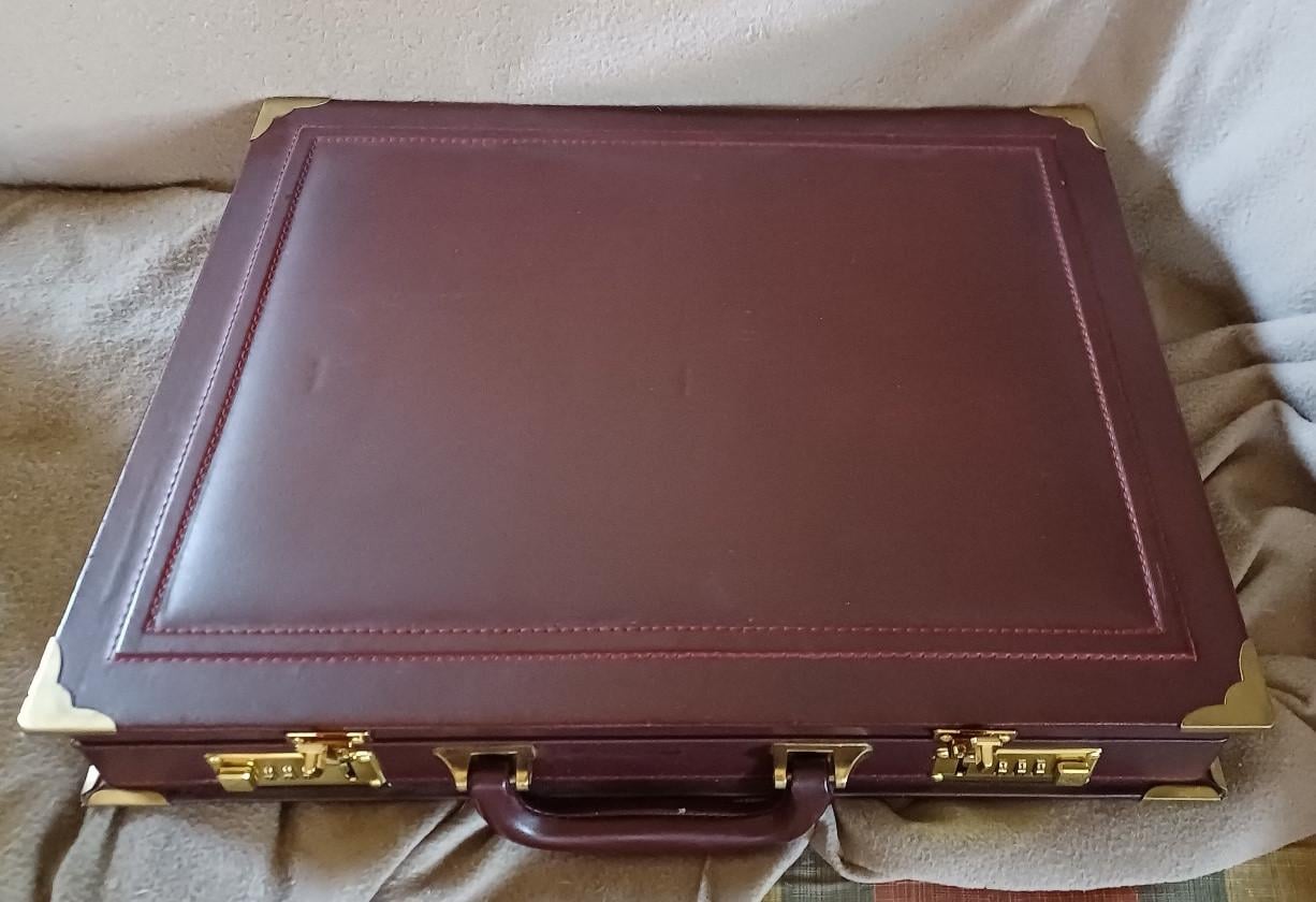 Luxe attachékoffer met cijferslot