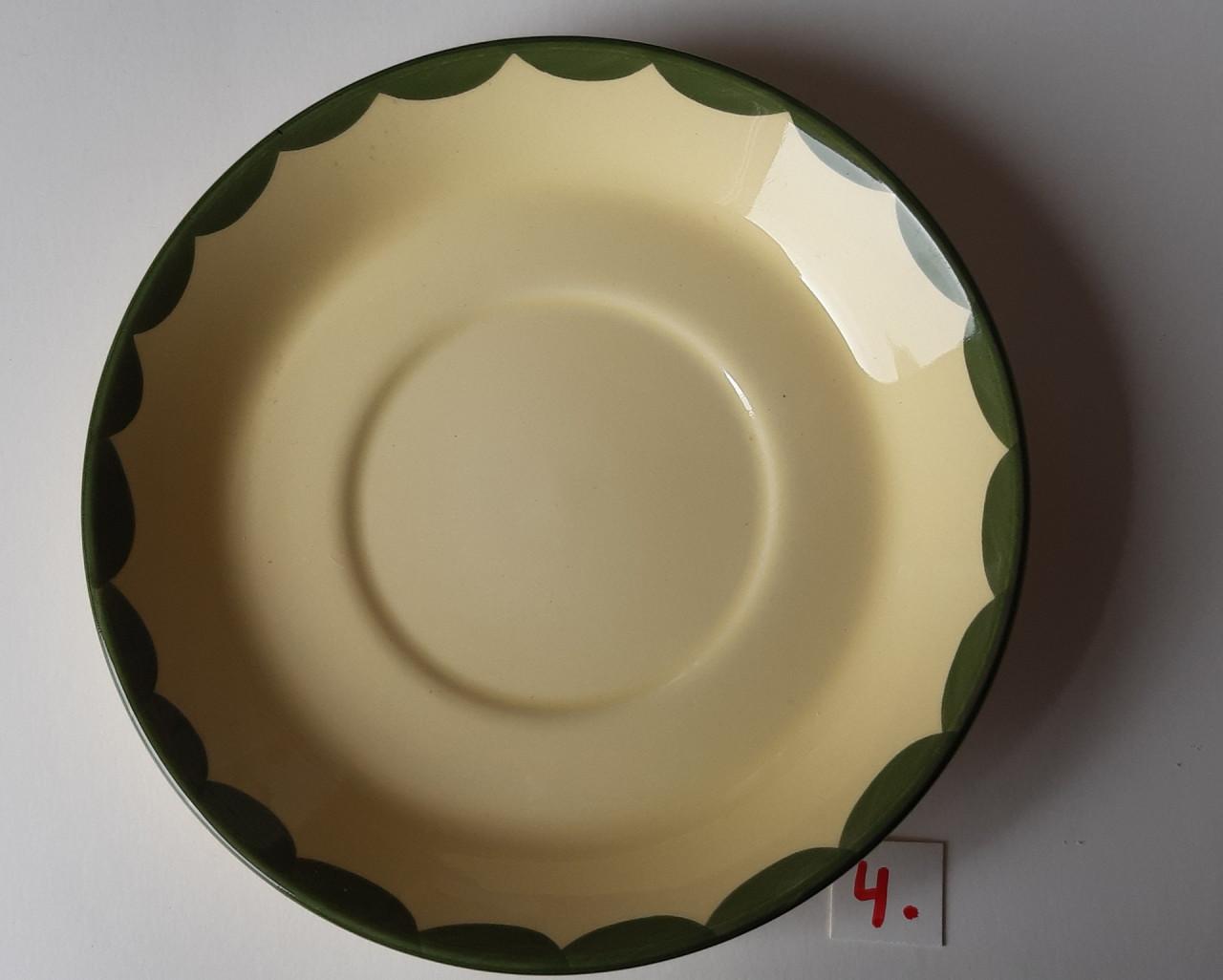 Kip en haan servies: 1 soepkop + 1 schotel