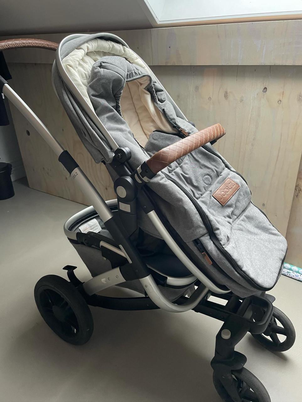 Joolz Day 3 kinderwagen met reiswieg en adapters