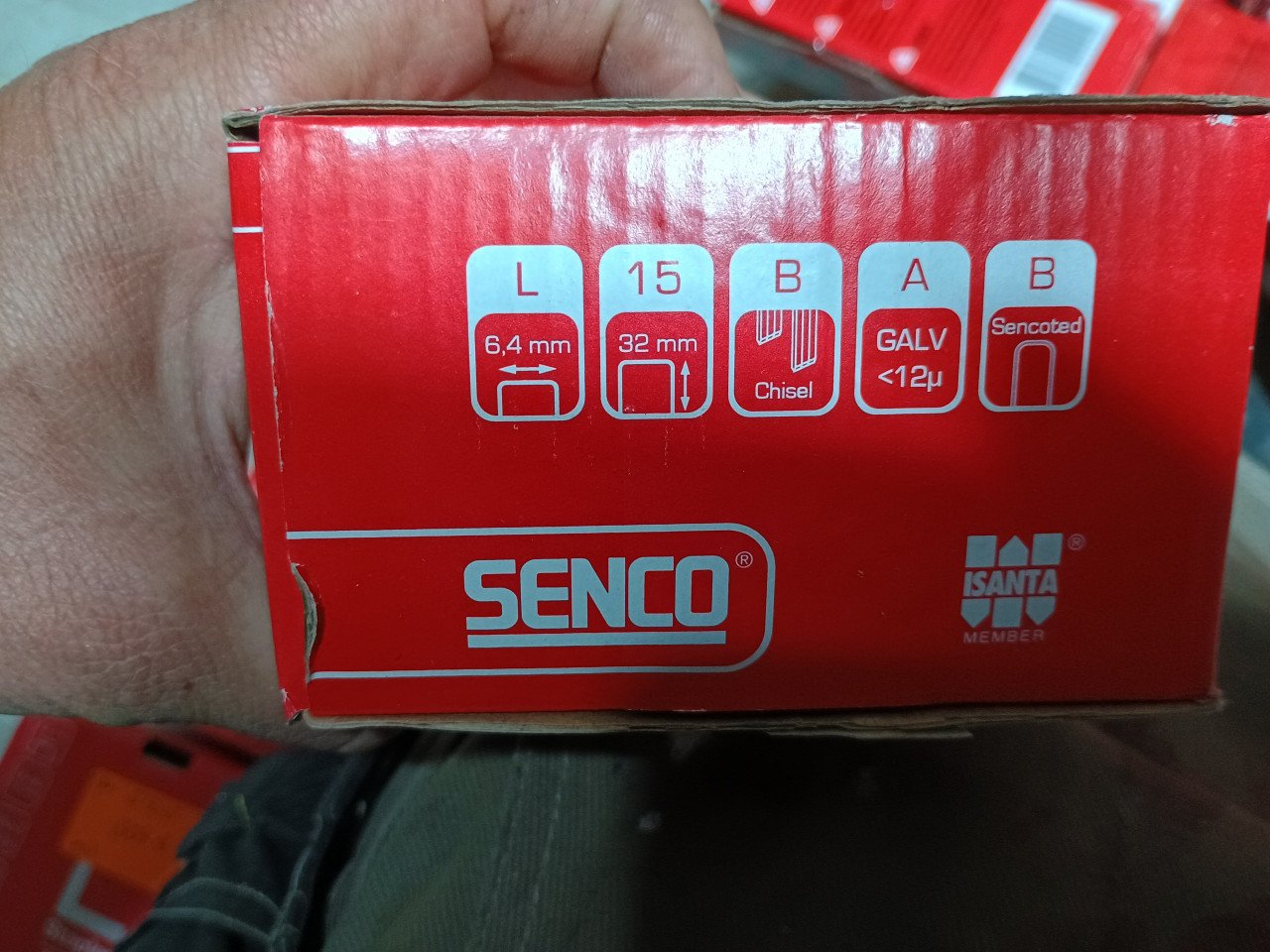 Senco spijkers verschillende maten