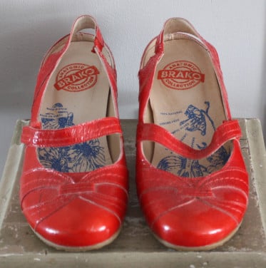 Rode pumps  maat 39