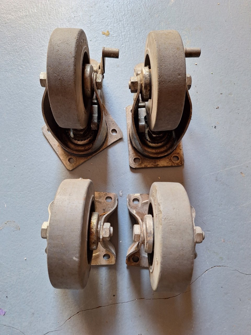Zwenkwielen Zwaarlast 190mm
