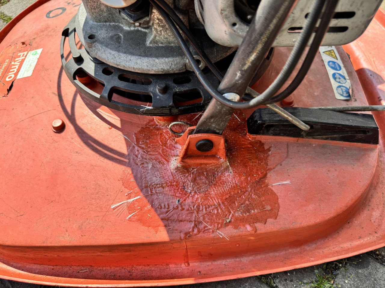 Flymo xl 500 zweefmaaier