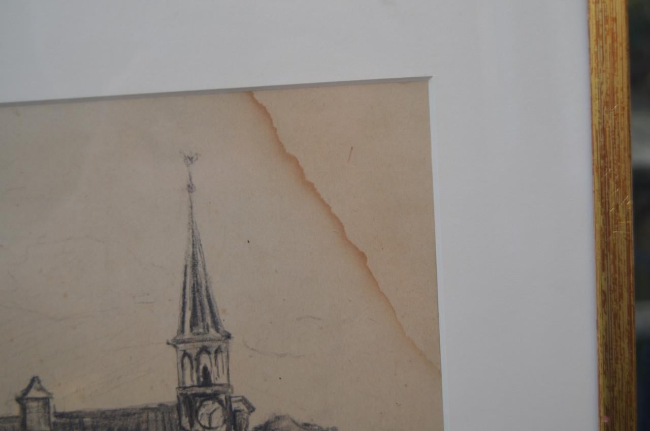 Potloodtekening G. J. Roermeester