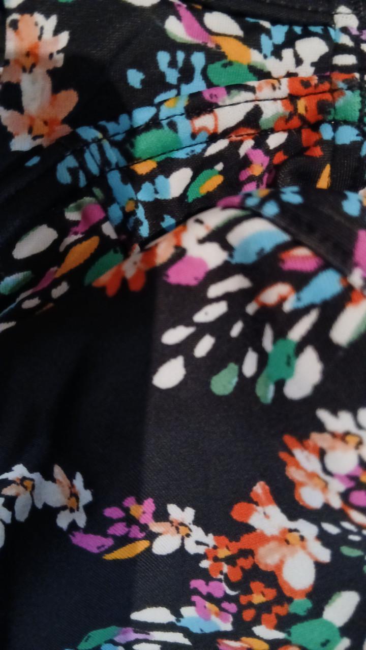 Bikini nieuw zwart +kleuren B80 beugelbikini 42 petite fleur