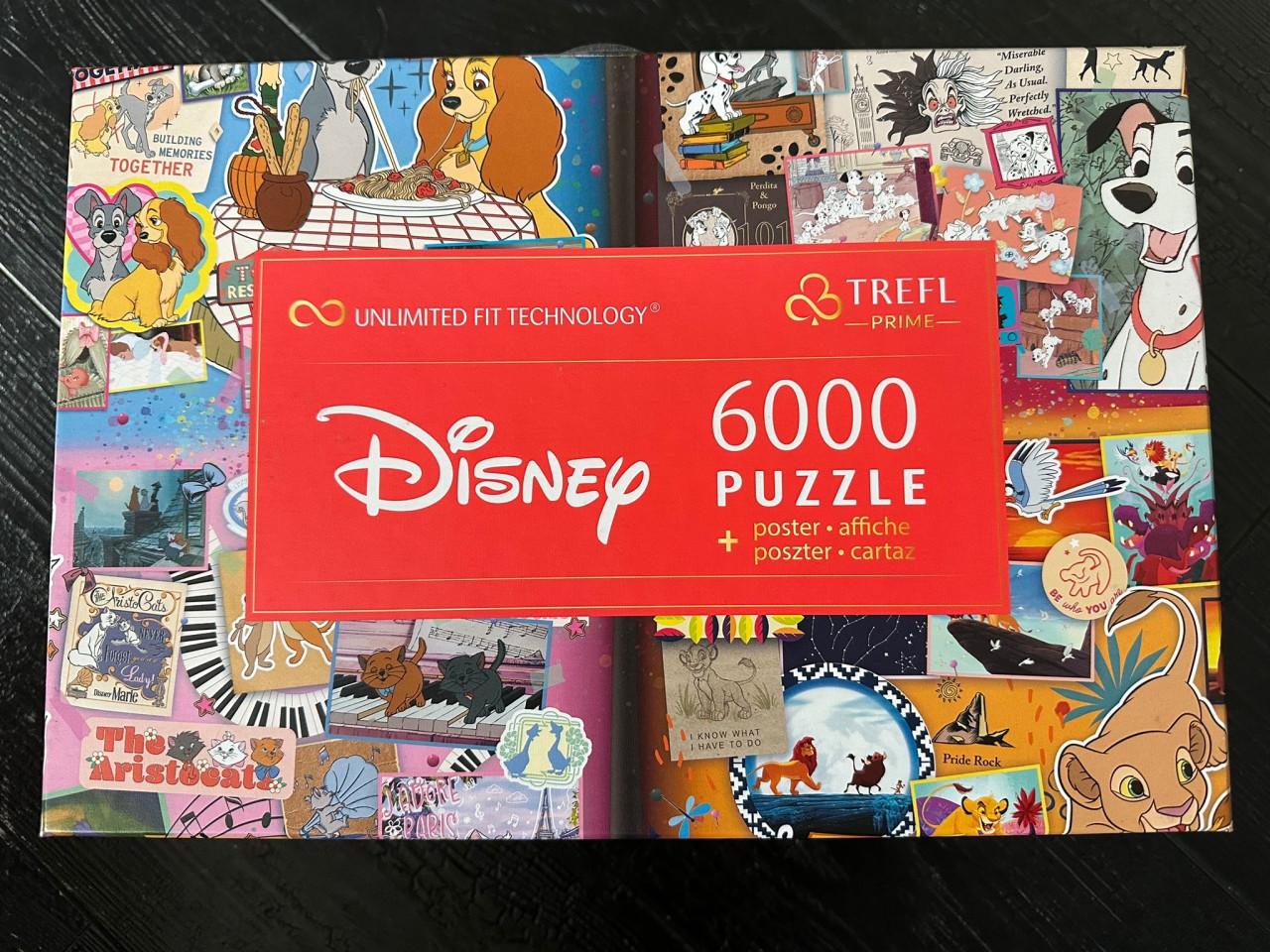 Disney puzzel nieuw 6000 stukjes