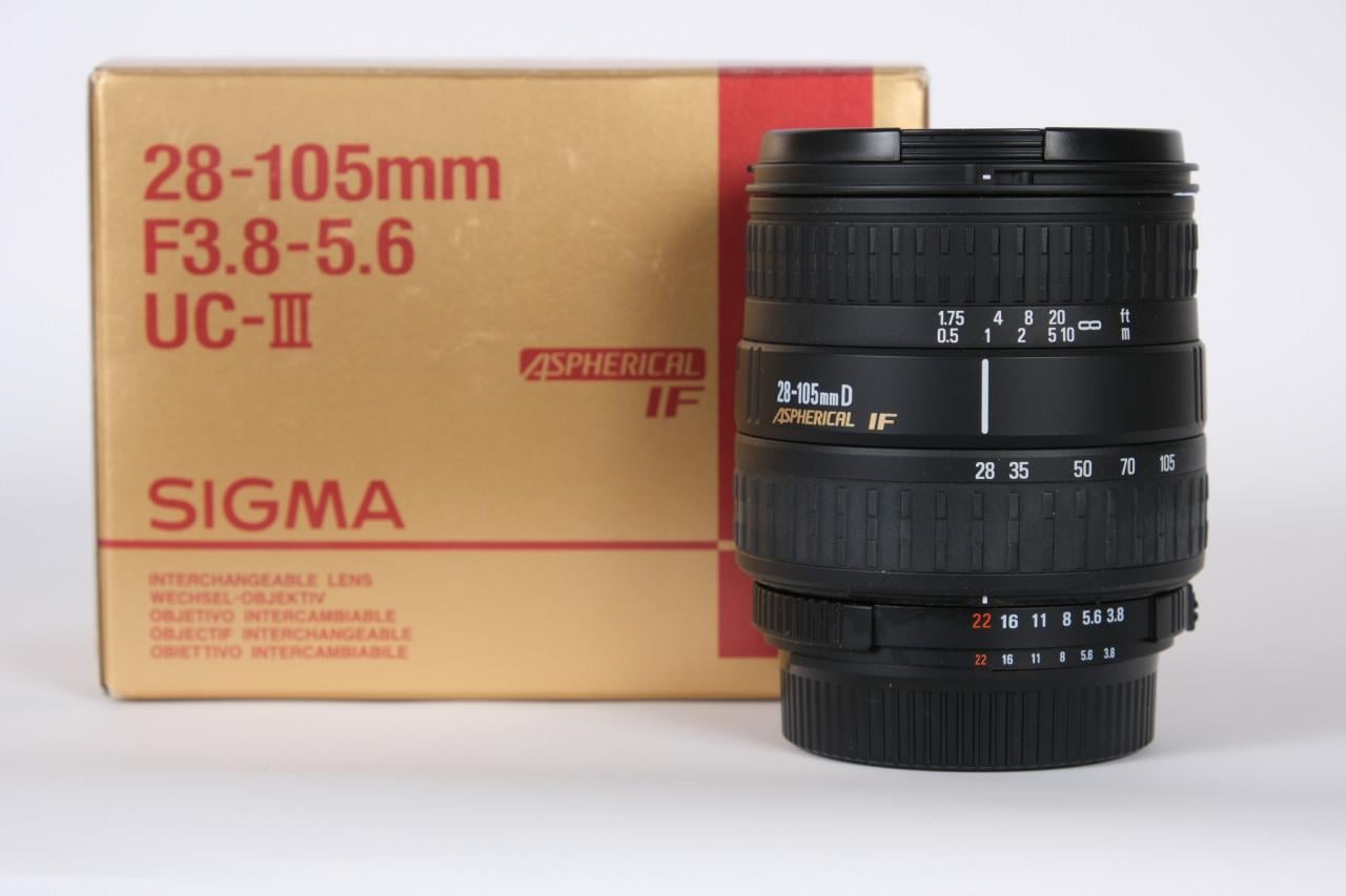 Sigma 28-105mm F3.8-5.6 UC II voor Nikon NIEUW IN DOOS!!!