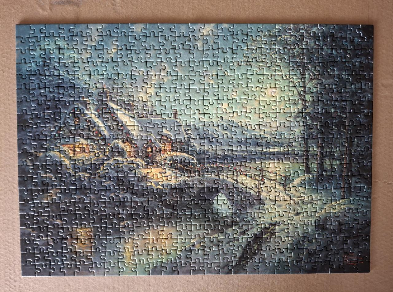 Legpuzzel: Christmas Moonlight, 500 stukjes