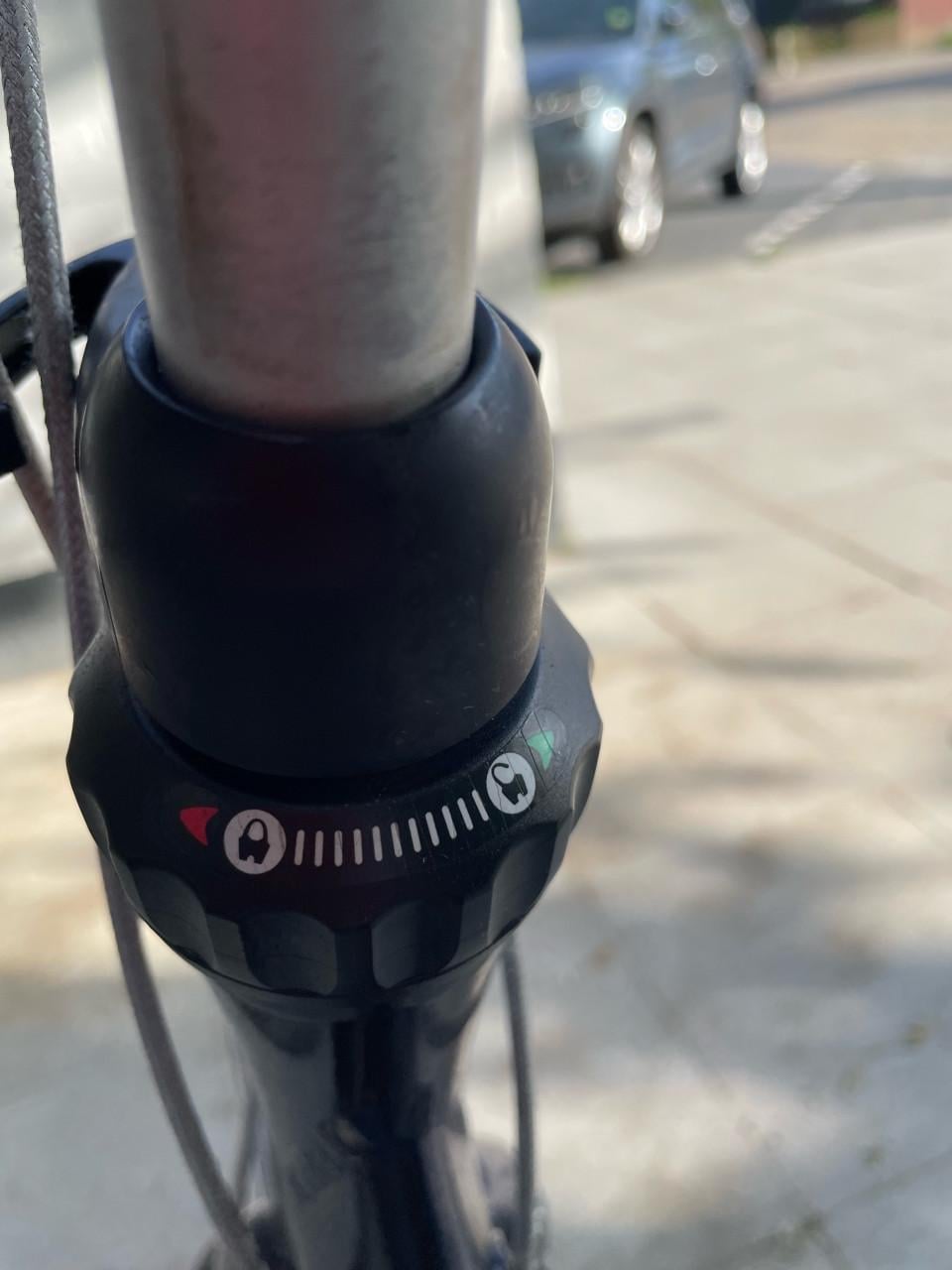 Damesfiets.
