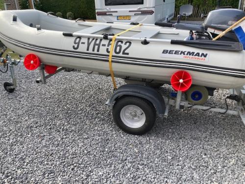 Boot Admiral 320 met Yamaha 8 Pk en Trailer