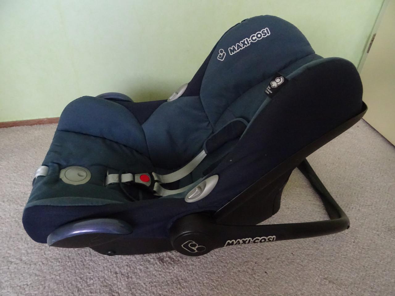 Maxi cosi met lekkere warme zak