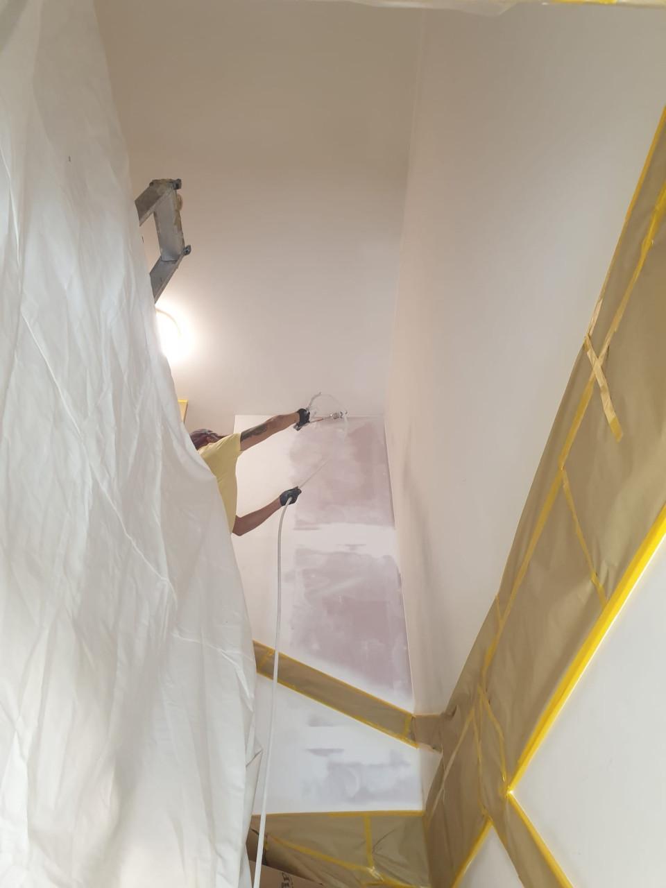 Spuitwerkzaamheden? Design schilders&wandafwerking doet het!