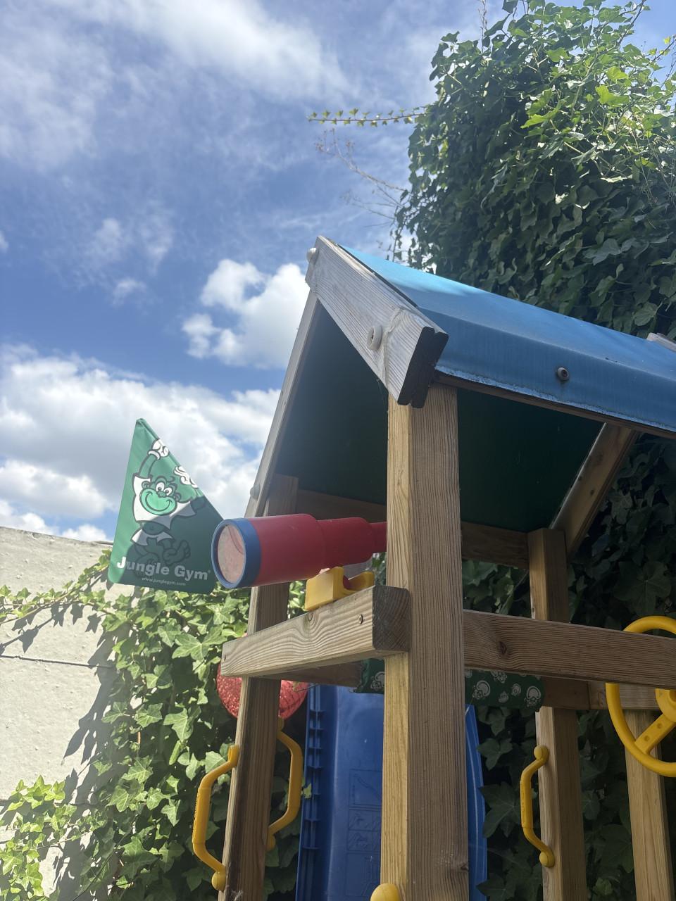 Speeltoestel Jungle Gym met glijbaan