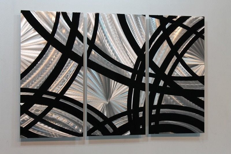 " Metal High Point "  prachtig 3 luik Metal Art