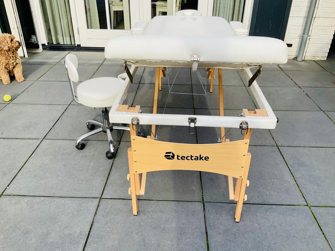 Tectake Inklapbare Massagetafel - zo goed als nieuw!