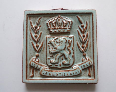 Tegel Westraven Utrecht Je Maintiendrai 1948