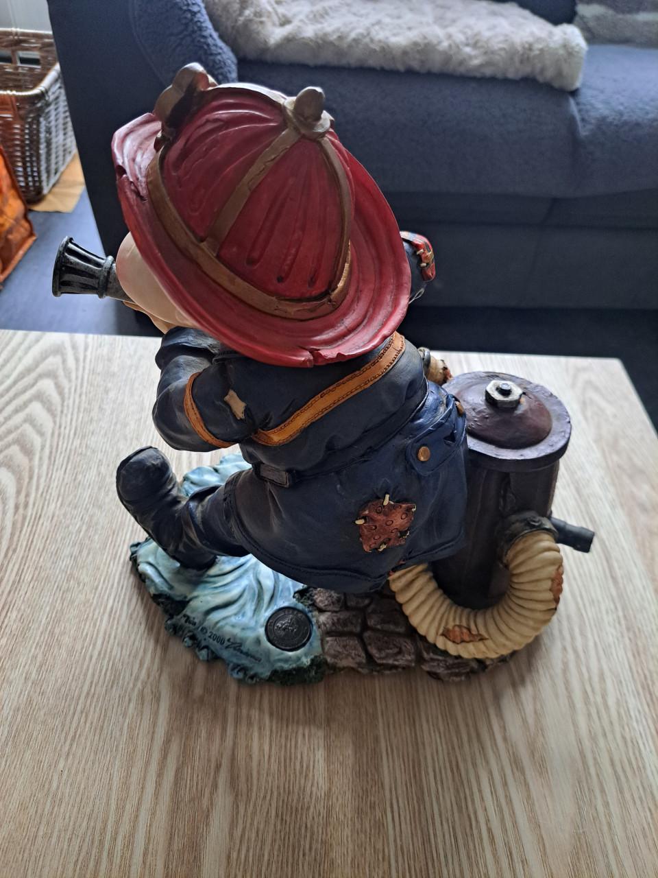 ORIGINELE BRANDWEERMAN LAAF VIJVERSPUITER