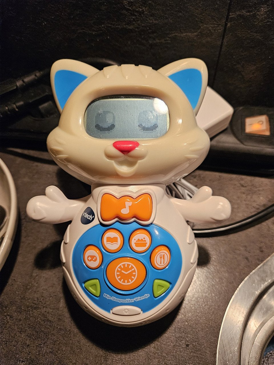 Werkende Vtech Slaapwekker Vriendje/Lummi Kitty-sleepy cat...