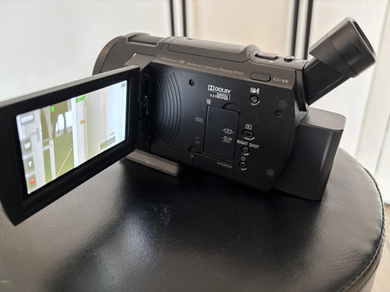 Sony Handycam 4K camera