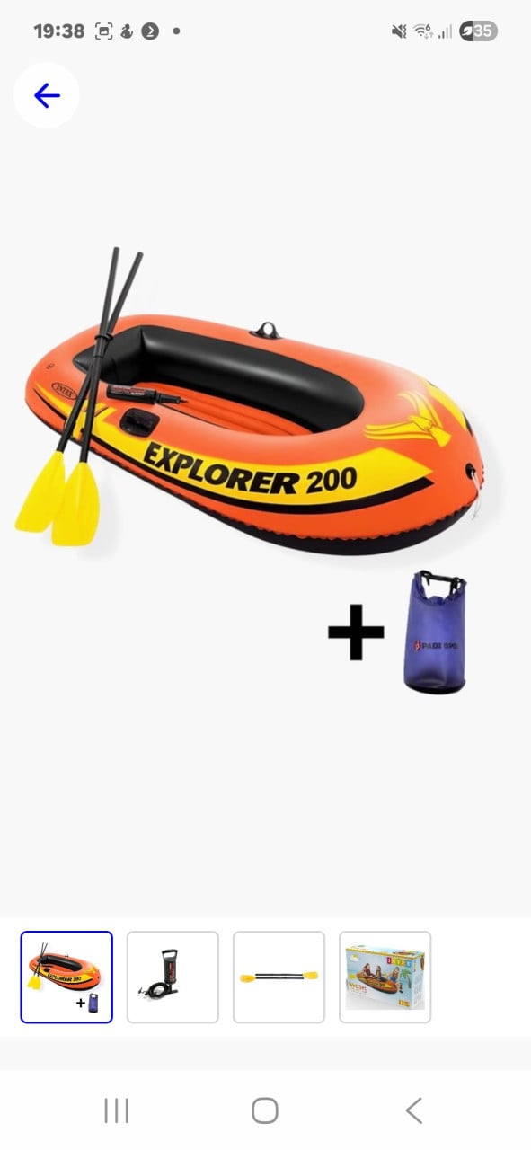 Rubber boot met pomp en peddels