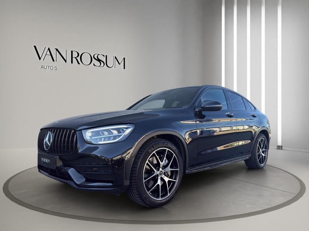 Mercedes-Benz Glc coupé 200 4matic amg | 20"| treeplanken | schuif/kantelda