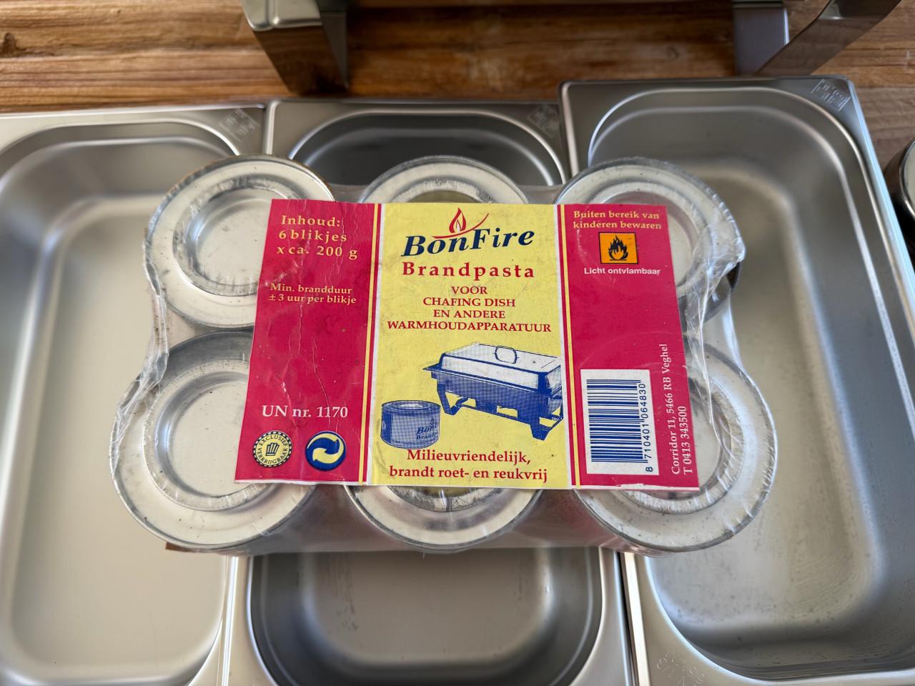 TGFF Chafing Dish / Bain-marie warmhouder set