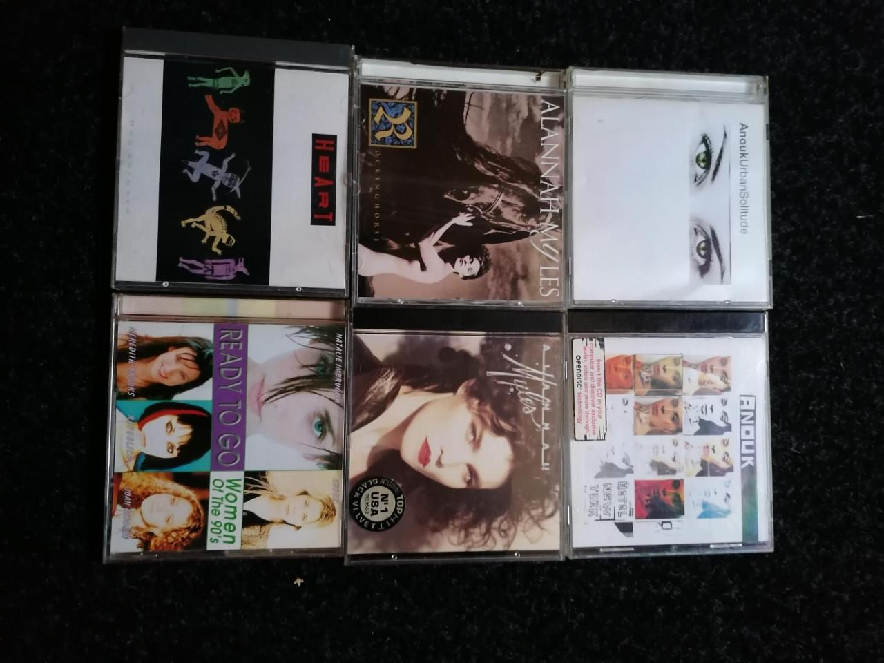 6x vrouwen rock cd,s