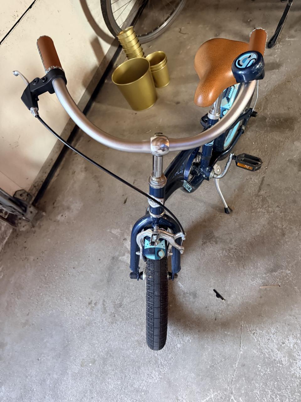 Jongensfiets 16 inch cruiser blauw z.g.a.n.