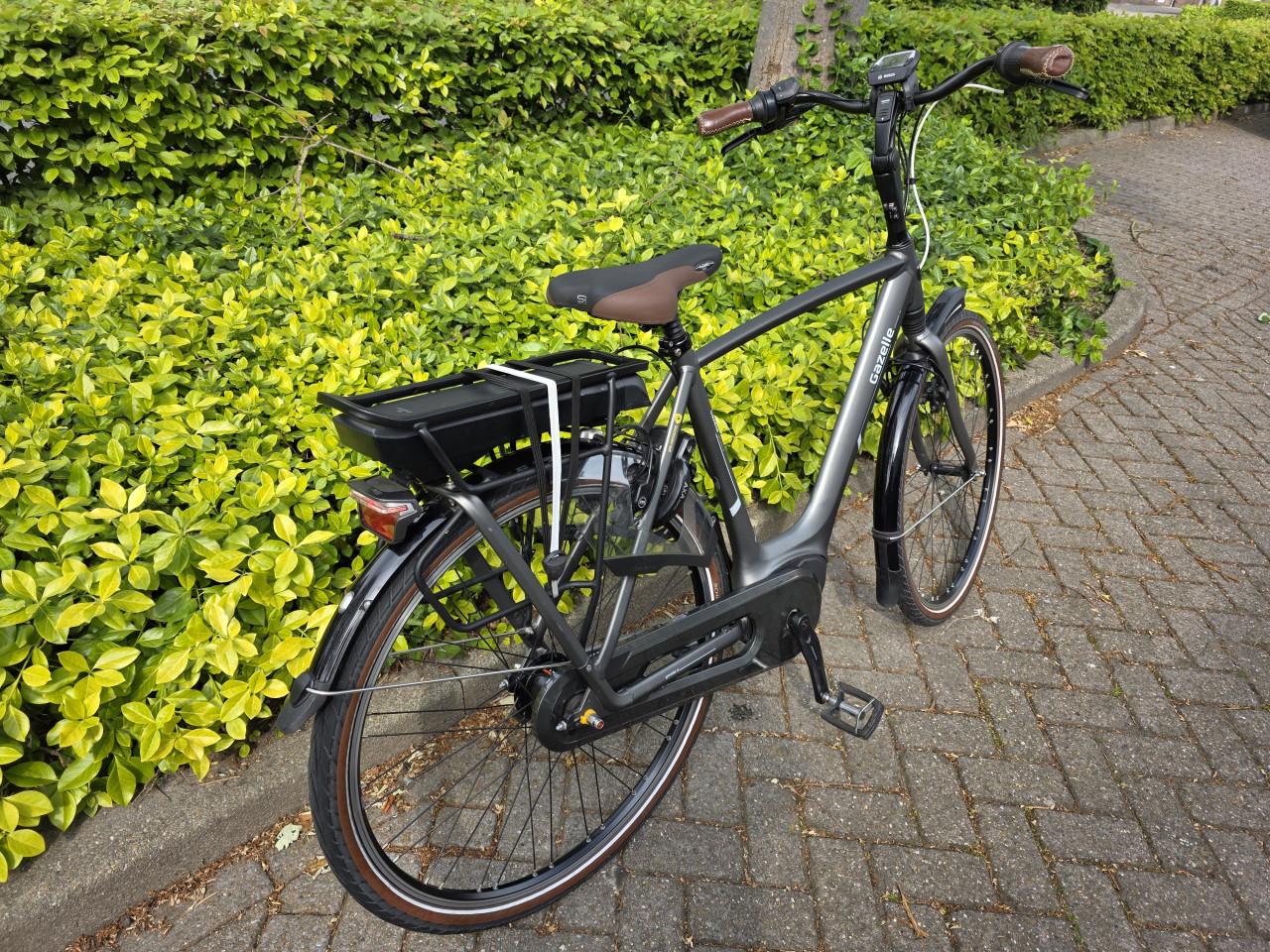 Schitterende Gazelle Grenoble elektrische heren fiets Bosch middenmotor