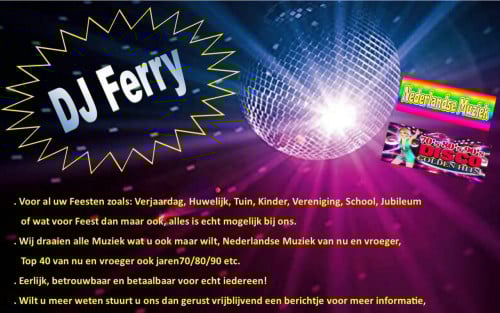 Binnenkort een Feestje en op zoek naar gezellige muziek erbij?