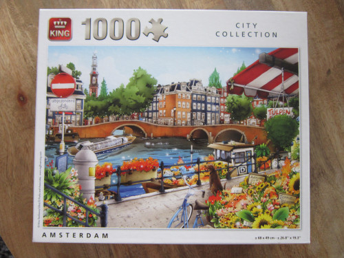 T.e.a.b. King puzzel van 1000 stukjes, Amsterdam