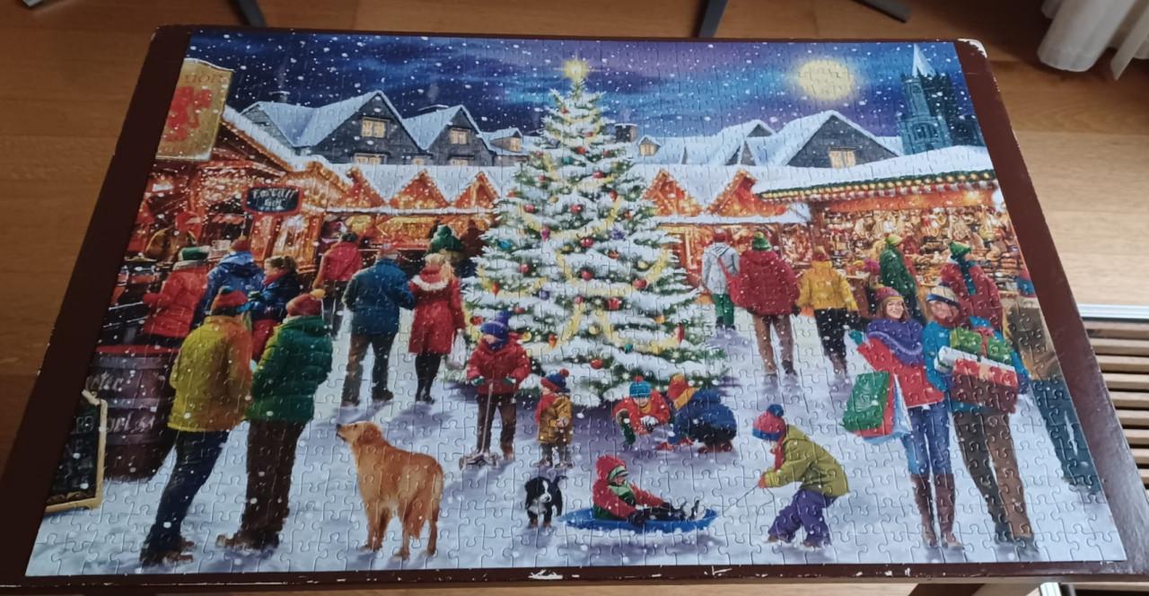 Puzzel Christmas Market