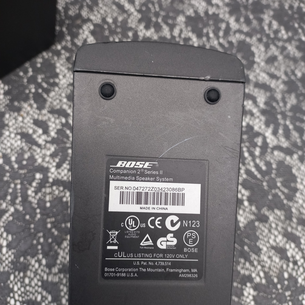 Bose Companion 2 series 2 PC  speakers .