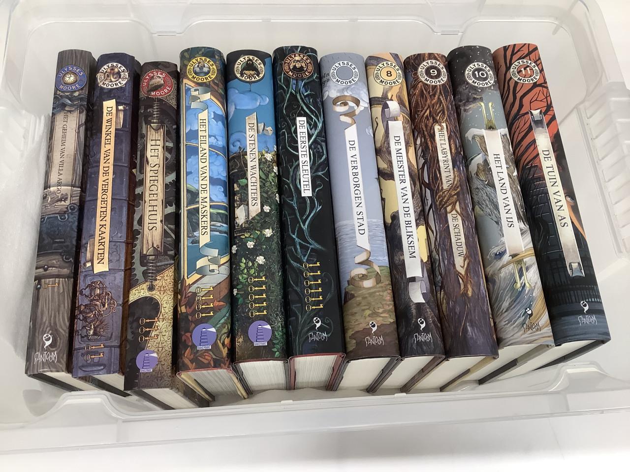 Jeugdboeken van Ulysses Moore, 11 delen voor €50,00