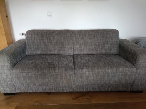 Antraciet 2,5-zitsbank – 190 cm - direct beschikbaar