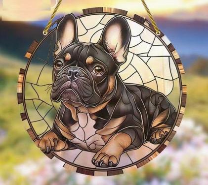Raamhanger Franse bulldog