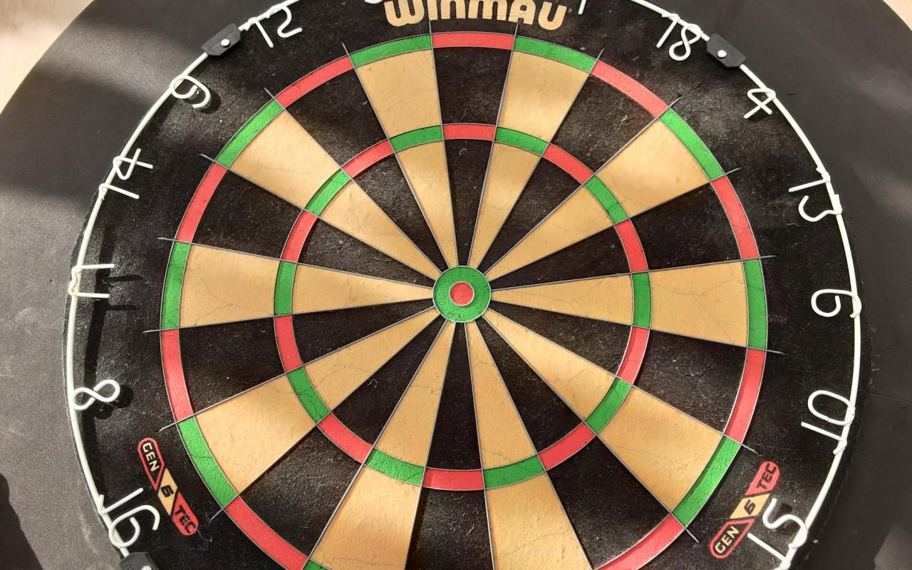 Dartbord Winmau Blade 6 met Surround