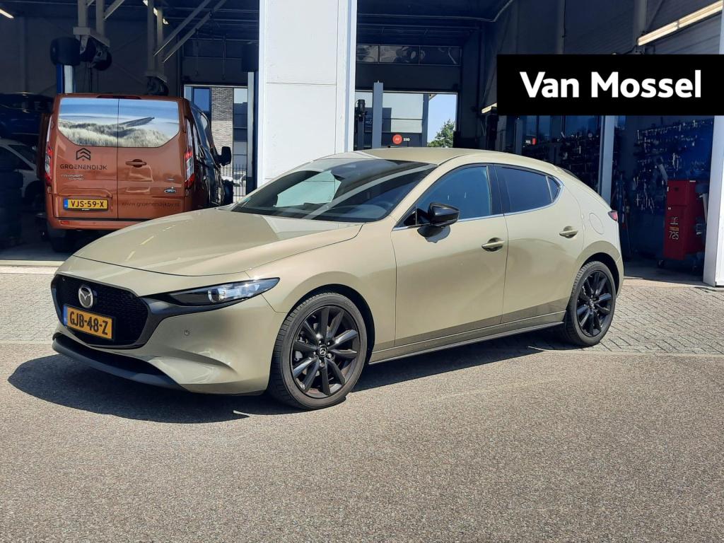 Mazda 3 2.0 e-skyactiv-g m hybrid 150 nagisa | leer | bose sound system | n
