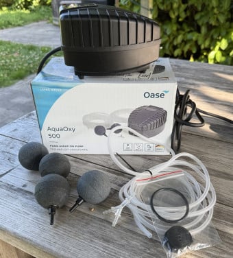 Te koop Oase AquaOxy 500 als nieuw.