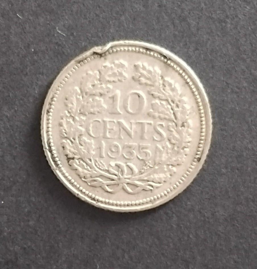 1897-1941 ZILVER 9x Dubbeltjes 1x Kwartje