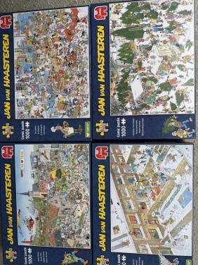 4 x Jan van Haasteren puzzel