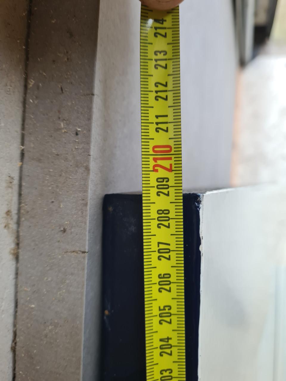 Merbau hardhouten voordeur 209x92.5cm