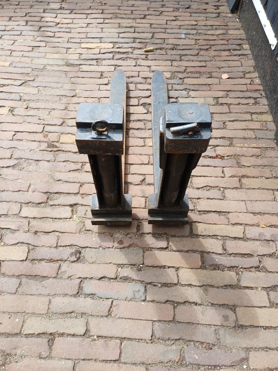 Pallet lepels vorken
